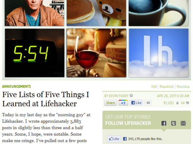 Image from my last (official) Lifehacker post